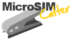 micro SIM rezalnik in adapter